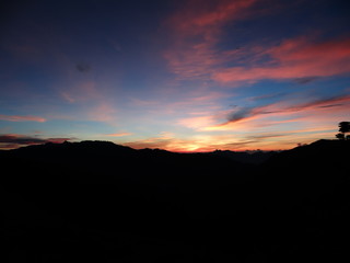 Sun rise in Taichung