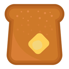 Slices of breakfast bread