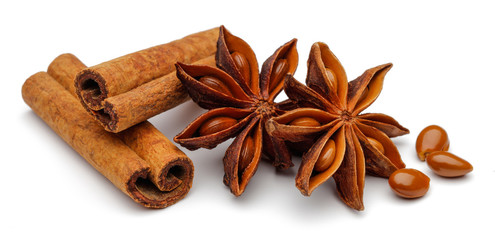 Cinnamon and star anise