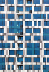 Modern highrise office building facade