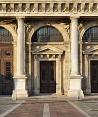 Classic Ancient Architecture with Columns