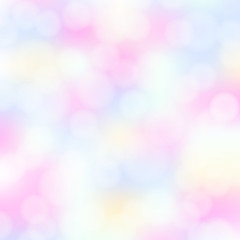 multicolored pink bokeh abstract background. vector illustration