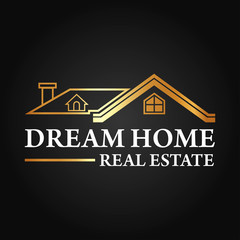Fototapeta premium Real Estate, Building and Investment Logo Vector Design