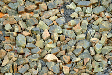 stones isolated
