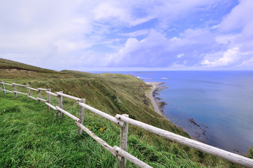 Fototapeta na wymiar Rebun island, Hokkaido, Japan