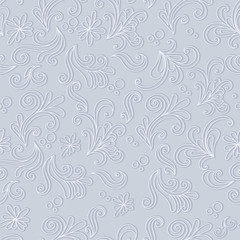 Christmas and New Year  vector seamless pattern