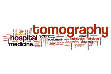Tomography word cloud
