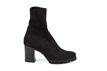 Carpa da donna su fondo bianco