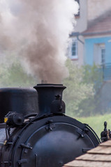 Train &agrave; vapeur, Anduze.