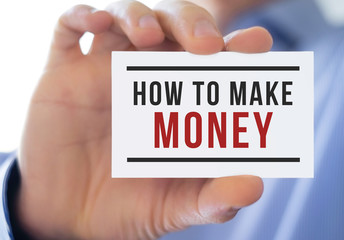 how to make money