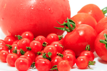 Many micro tomato