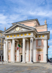 Fototapeta premium Stock Exchange Palace in Trieste Italy