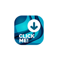 Abstract square button template