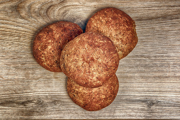 Rye bread rolls