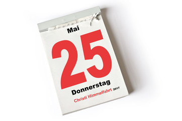 25. Mai 2017