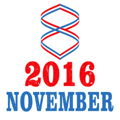 US Election Day Vector Concept