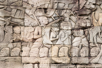 Ancient stone ruins of Angkor Wat, Phanom Rung