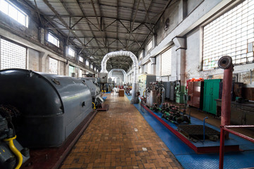 Boiler-house at factory