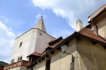 Fototapeta na wymiar Architecture from Krivoklat castle with details