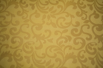 Patterned tablecloth restaurant