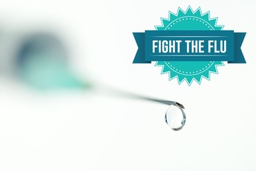 Composite image of fight the flu