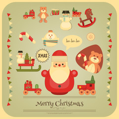 Merry Christmas and Happy New Year Poster