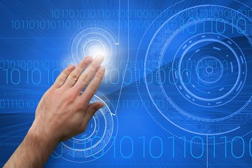 hand swiping graphics