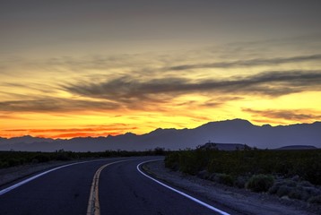 Mojave Desert Road