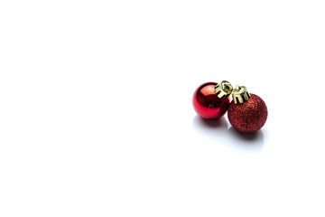 Christmas on white