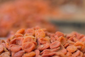 Dried apricots.
