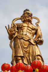 Decoration pf Kek Lok Si temple in George Town (Penang), Malaysi