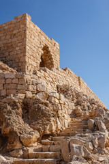 Ruins of the ancient Avdat settlement, Negev, Israel