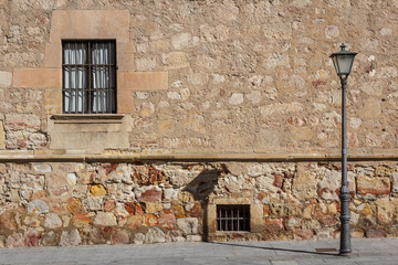 Fototapeta na wymiar Lantern in Salamanca, Spain