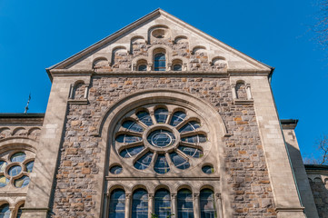 Obraz premium Neuss - Rosettengiebel Christuskirche
