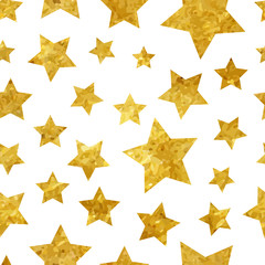 golden stars pattern