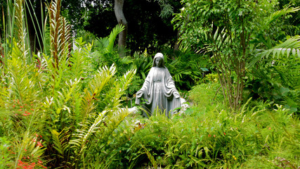 Mary in the Garden