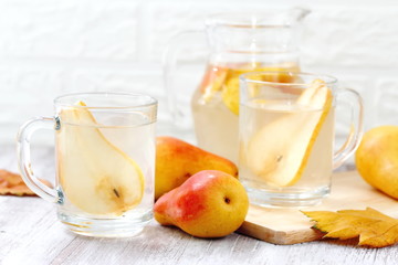 Sweet pear compote