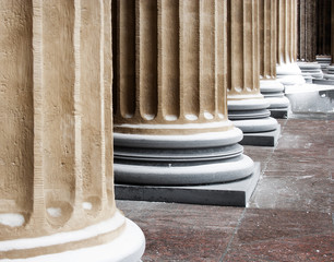 Cathedral columns
