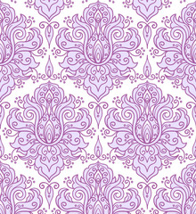 vector, contour, illustration, seamless pattern, element for design, abstract, swirls, mandala, oriental style