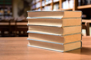 piles of books
