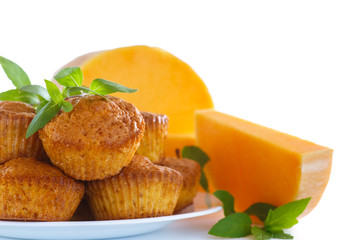 Sweet pumpkin muffins