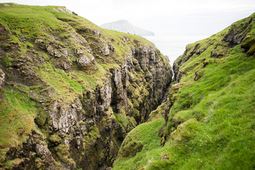 Landscape on the Faroe Islands