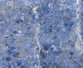 Surface of the mineral dumortierite.