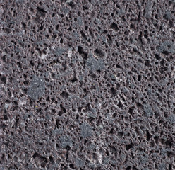 Surface of the mineral basalt.