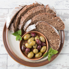 bread and olive