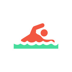 Swim Icon Vector