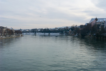Naklejka premium Basel im Winter