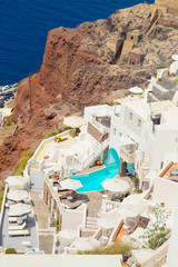 Santorini,famous greek island