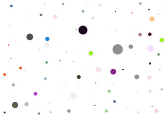 background with colored dots      