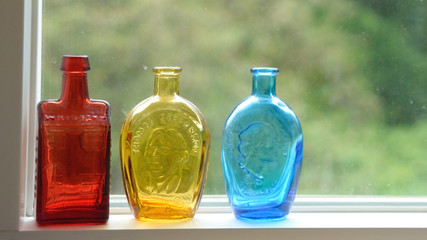 Obraz na płótnie Canvas Colorful Jars
